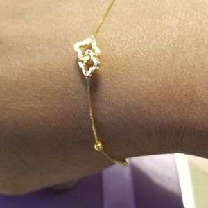 18 karat Saudi gold lightweight bracelet